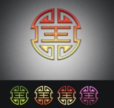 企业类水晶logo设计图片