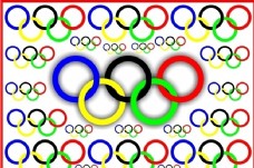 奥运五环矢量图