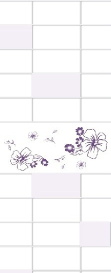 淡紫花朵图片