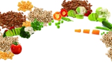 粮食蔬菜食品蔬菜粮食设计类高清图片素材