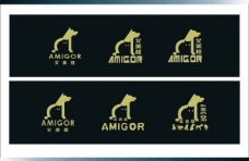 宠物狗宠物公司logo标志图片