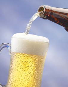 健康饮食啤酒广告图片