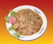 苏州风味菜 蚝油牛柳图片