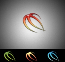 科技 环形 水晶 logo设计图片