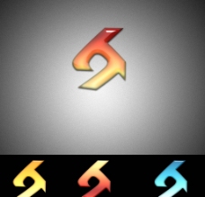 H字形 Logo 设计图片