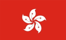 香港香港特别行政区区旗图片