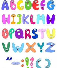 可爱字母图片