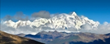 珠穆朗玛峰全景图片