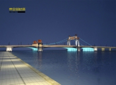 景观设计现代桥max图片