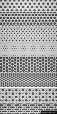 高分辨率轻金属网孔板材ps图案（含8张高清对应的jpeg）图片